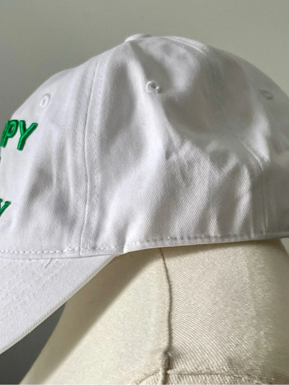 Shiraleah Happy Go Lucky Embroidered Baseball Cap Hat O/S NWT